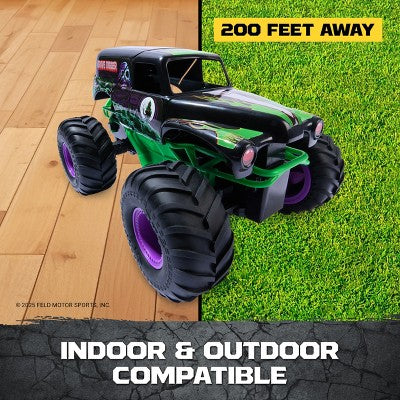 Monster Jam Smash and Bash Grave Digger Remote Control Vehicle 1:15 Scale