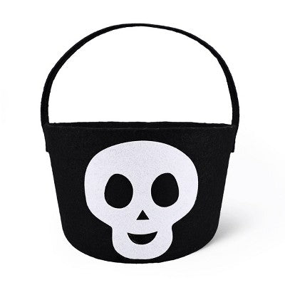 Felt Basket Skull - Bullseye's Playground