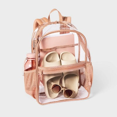 16.25" Clear Backpack - All In Motion Mocha
