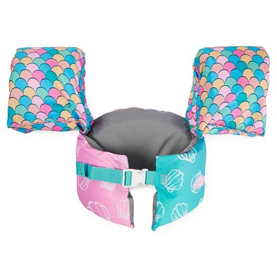 Ariel Disney Swim Trainer Kids' Life Jacket Vest - Youth (Sized by Weight): Polyester Safety Vest