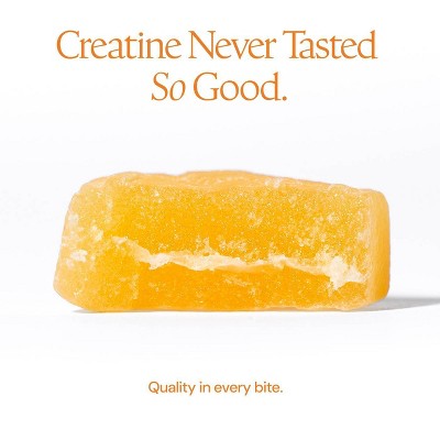 Create Wellness Gummies Made with Pure Creatine Monohydrate NSF Certified for Sport - Orange - 45ct/15 Servings