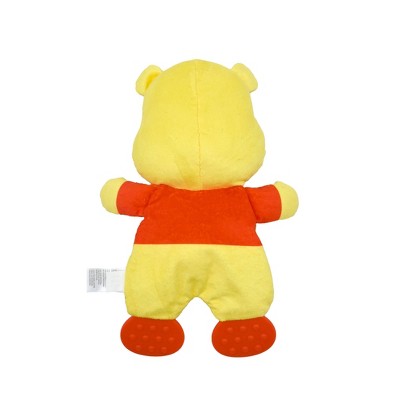 Disney Baby Winnie The Pooh Sensory Blanket with Teether Feet Toy