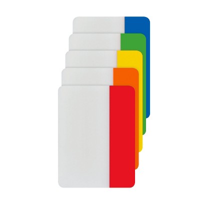 Post-it 30ct 2" Filing Tabs - 5 Assorted Colors