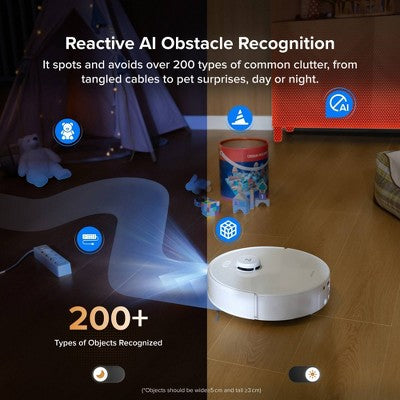 Roborock Qrevo Curv 2 Flow Robot Vacuum and Mop with Real Time Self Cleaning Roller Mop and 20000Pa (LOCAL PICKUP ONLY)