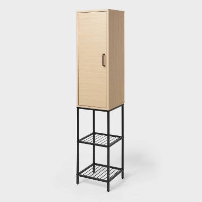 Mixed Material Bath Tall Tower - Brightroom (LOCAL PICKUP ONLY)