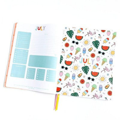 Callie Danielle 2025 11"x8.5" Weekly/Monthly Large: Leather Planner, January-December, Multicolored, Teen & Adult