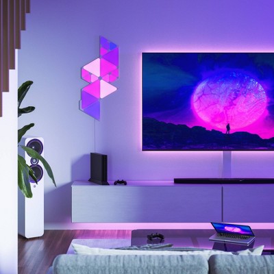 Nanoleaf 10pk Shapes Triangle Mini Expansion LED Light Kit