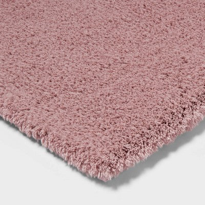 24"x60" Spa Plush Bath Rug Mauve - Threshold