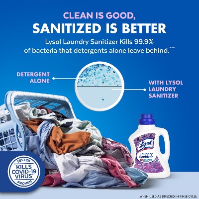 Lysol Laundry Sanitizer Lavender - 90 fl oz