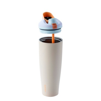 Owala 40oz FreeSip Stainless Steel Tumbler - Sandy Shores: Insulated, BPA-Free