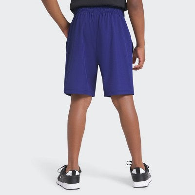 Champion Boys' Stretch Woven Shorts - Dark Blue L