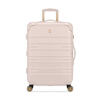 SWISSGEAR Cascade II Medium Checked Spinner Wheels Suitcase 8 Wheel 33 lb Capacity - Rose (LOCAL PICKUP ONLY)