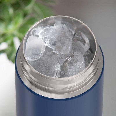 Thermos 16oz Stainless Steel FUNtainer Water Bottle with Bail Handle - Navy