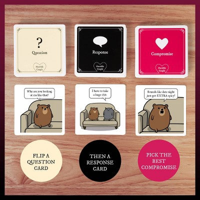 Exploding Kittens Horrible Couple Card Game