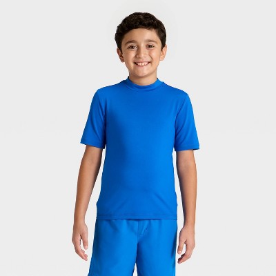 Boys' Rash Guard Top - Cat & Jack Blue S