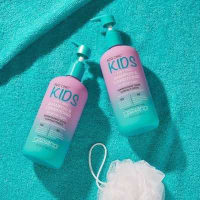 Giovanni Eco Chic Kids' 2-in-1 Daily Shampoo & Conditioner - 16.5oz