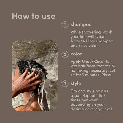 hims Hair Color - Rich Black - 5 fl oz