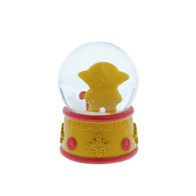 3"x2" Star Wars Yoda Gingerbread Christmas Snow Globe
