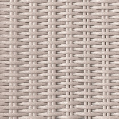 Monochromatic Rope Armless Patio Dining Stack Chair Beige - Threshold (LOCAL PICKUP ONLY)