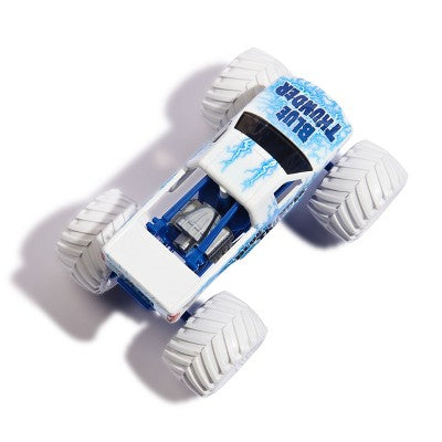 Monster Jam Blue Thunder Diecast Monster Truck - 1:24 Scale