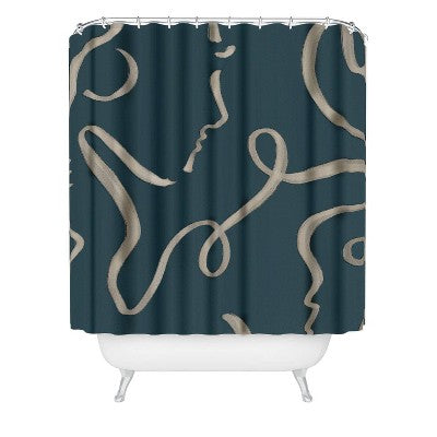Lost in Translation' Shower Curtain by Kaitlin Hubert - society6