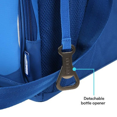 Titan by Arctic Zone Deep Freeze Zipperless Hardbody 12 Cans/8 qt Cooler - Cerulean Blue