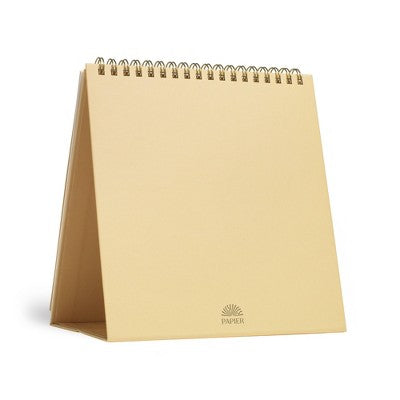 PAPIER Organized Days 12 Months 2026 7.08"x6.8" Dated Desk Calendar