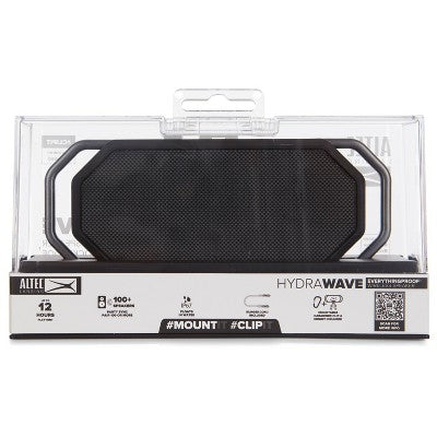 Altec Lansing HydraWave Bluetooth Waterproof Speaker - Black