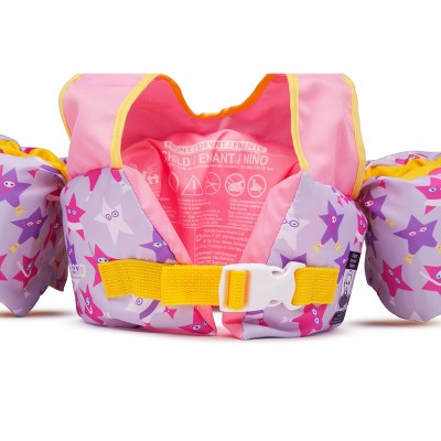 Speedo Splash Jammer - Purple Star: Youth Life Vest, 33-55 Pounds
