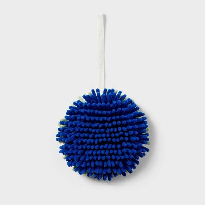 Noodle Round Hand Towel Blue/Green - Room Essentials