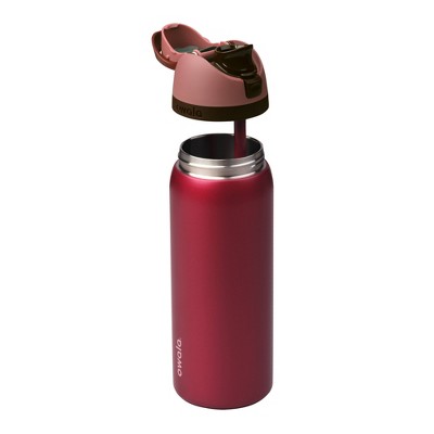 Special Edition Holiday Owala 32oz Stainless FreeSip Water Bottle - Poinsettia
