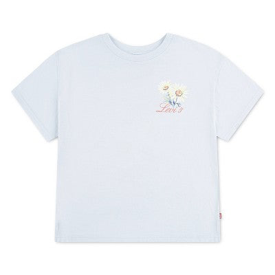 Levi's Girls' Oversized 'Daisy' Front and Back Graphic T-Shirt XL