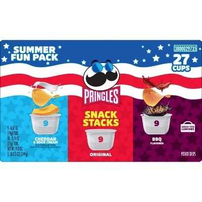 Pringles Chips Snack Stacks Summer Fun Variety Pack - 19.36oz/27ct (LOCAL PICKUP ONLY)