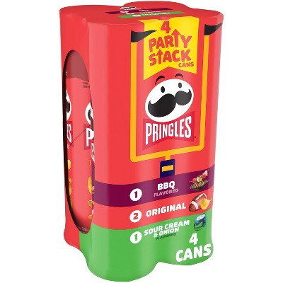 Pringles Party Stack Variety 4pk/28oz