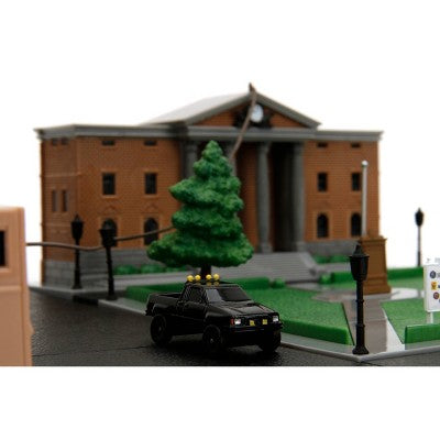 Jada Back to the Future Clock Tower Nanoscene Vehicle Playset