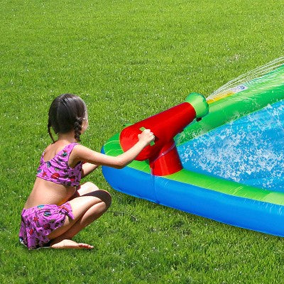 Happy Hop Jump and Splash Double Side Water Park (LOCAL PICKUP ONLY)