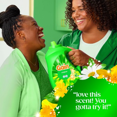 Gain Original HE Concentrated Liquid Laundry Detergent 32 Loads - 42 fl oz