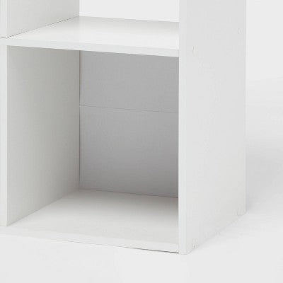 11" 9 Cube Book Shelf White - Brightroom (LOCAL PICKUP ONLY)