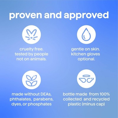 Method Super Shine Liquid Dish Soap Powered By Enzymes Free + Clear - 16 fl oz