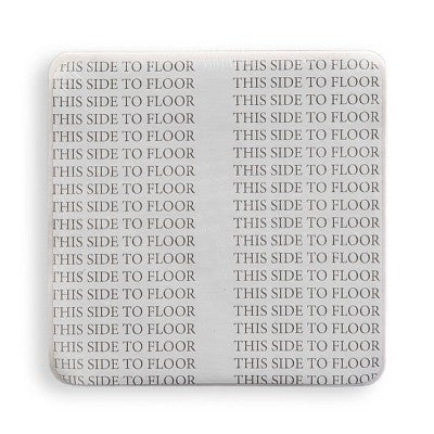 Mohawk 4pk Adhesive Non Slip Gripper Corner Tabs Rug Pads Ivory