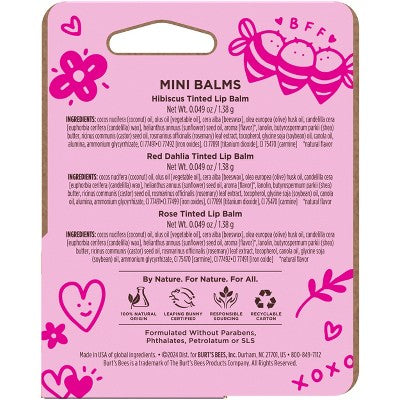 Burt's Bees Besties Forever Minis - 3ct