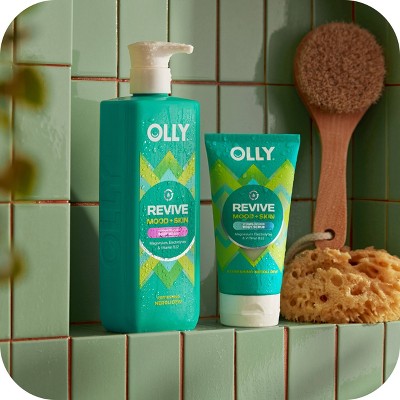 OLLY Revive Mood and Skin Vitamin-Infused Body Scrub - Neroli Dew - 6oz