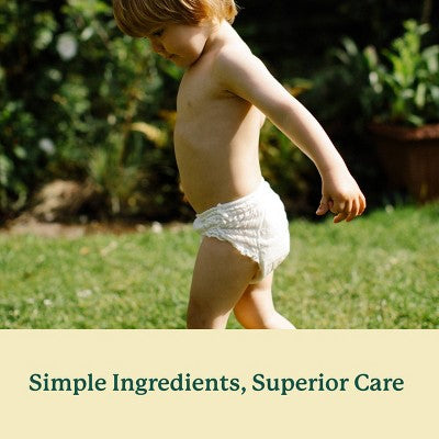 EcoPeaCo. Bamboo Disposable Diapers - Made with Organic Bamboo and Viscose - Size 2T-3T - 72ct