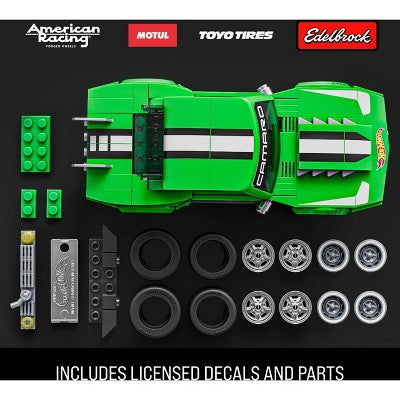 Mattel Brick Shop Hot Wheels Custom 68 Camaro Building Kit - 289pc