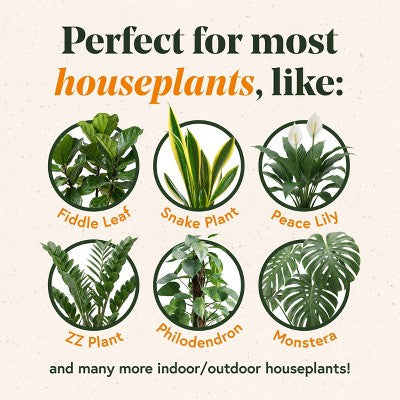 WE THE WILD Grow Concentrate Fast-Release Organic Plant Food for Houseplants 5.1 fl oz