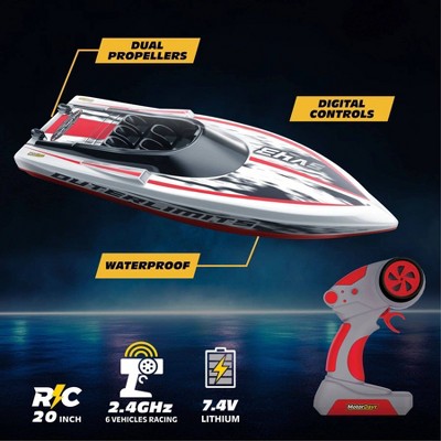 Motor Dayz RC 20" Dual Propeller Outerlimits Speed Boat (LOCAL PICKUP ONLY)