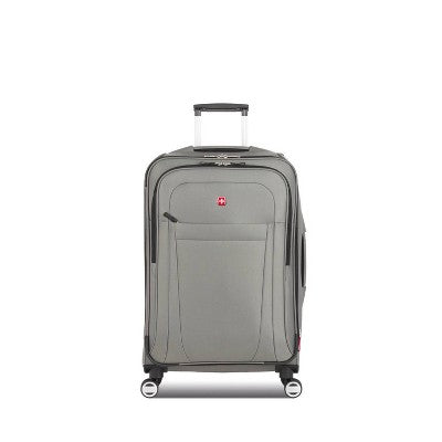 SWISSGEAR Zurich Softside Medium Checked Spinner Suitcase - Iron Gray (LOCAL PICKUP ONLY)