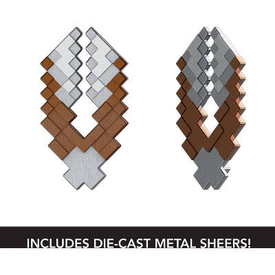 Minecraft Diamond Level Sheep Action Figure & 3 Accessories, 5.5" Collector Scale