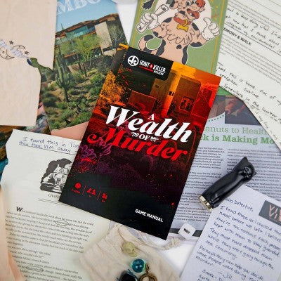 Hunt A Killer Mystery: A Wealth Of Murder Board Game