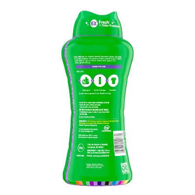 Gain Dewdrop Dream Beads Scent Boosters - 24.0oz: Odor Control, Bleach-Free, High Efficiency, Spill-Resistant Lid